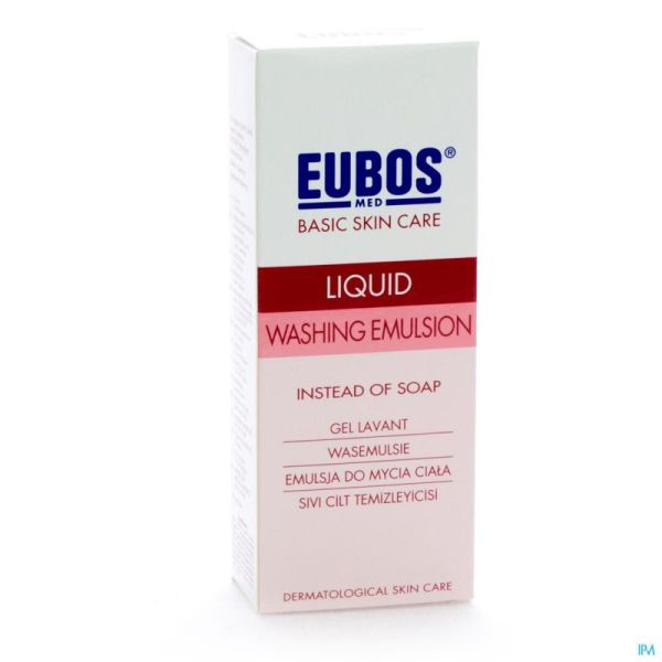 Eubos Savon Liquide Rose 200ml