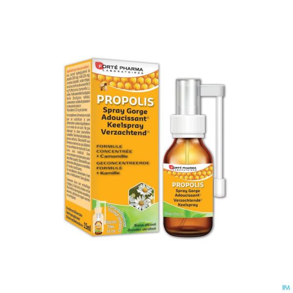 Propolis Spray Gorge Adoucissant 15ml