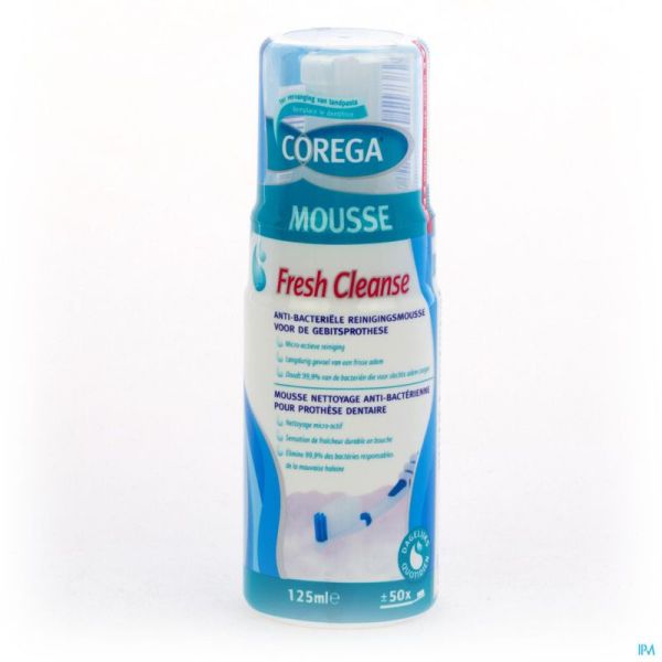 Corega Fresh Cleanse Mousse 125ml